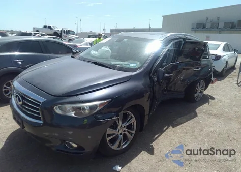 2013 Infiniti Jx35 z USA, uszkodzony, nr VIN 5N1AL0MN2DC350537